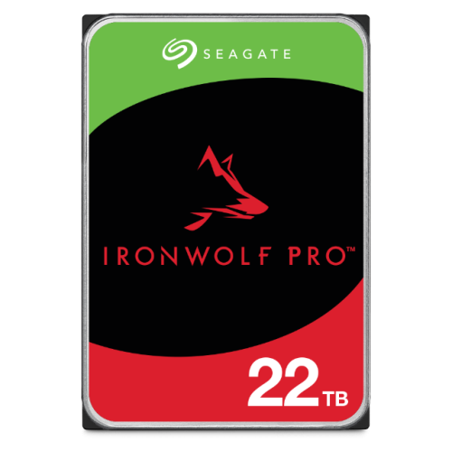 Seagate IronWolf Pro NAS Hard Drive 22TB 512MB Seagate IronWolf Pro ST22000NT001 – NAS HDD 22 TB, 512 MB