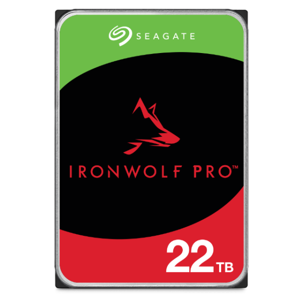 Seagate IronWolf Pro NAS Hard Drive 22TB 512MB Seagate IronWolf Pro ST22000NT001 – NAS HDD 22 TB, 512 MB
