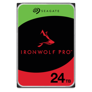 Seagate IronWolf Pro ST24000NT002 – 24 TB NAS HDD, 512 MB