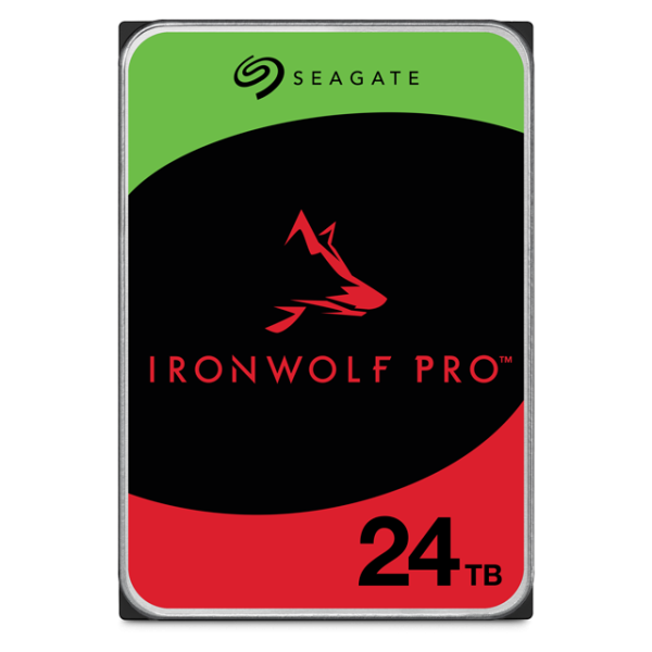 Seagate IronWolf Pro NAS Hard Drive 24TB 512MB Seagate IronWolf Pro ST24000NT002 – 24 TB NAS HDD, 512 MB