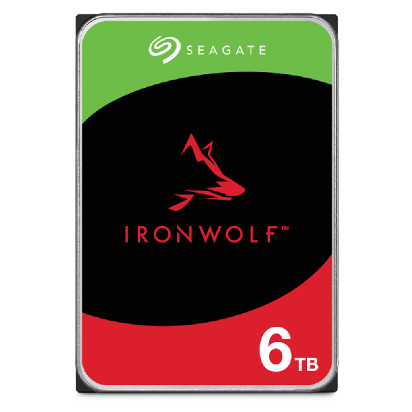 Seagate IronWolf NAS Hard Drive 6TB 256MB Seagate IronWolf ST6000VN006 – NAS trdi disk 6 TB, 256 MB
