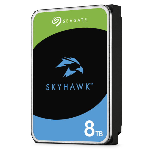 Seagate SkyHawk Surveillance Hard Drive 8TB 256MB Seagate SkyHawk 8TB 256MB – trdi disk za videonadzor