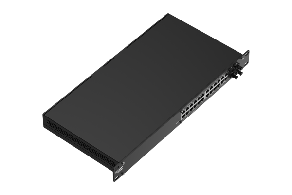 Teltonika Gigabit Ethernet managed switch SWM281 Teltonika SWM281 – 24-portno L2/L3 upravljano stikalo s 4× SFP