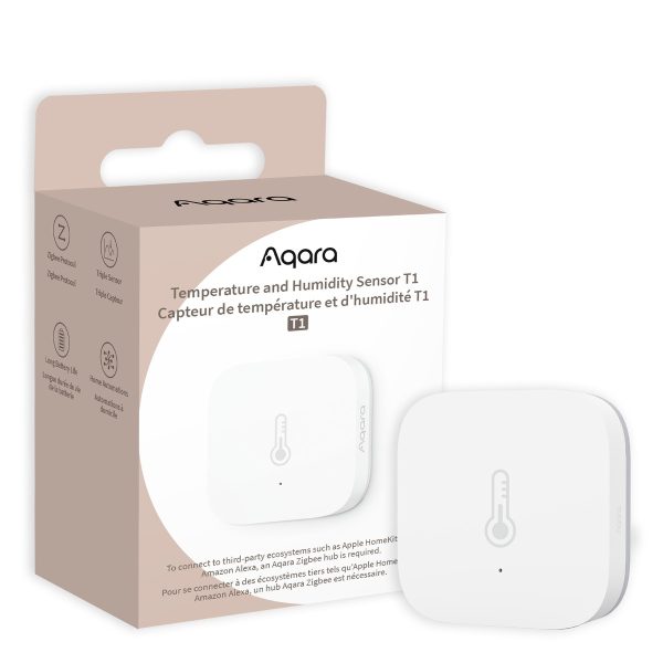 Aqara Temperature and Humidity Sensor T1 – senzor temperature, vlage in tlaka