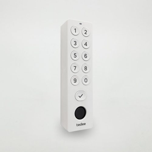 Tedee Keypad PRO White Tedee Keypad PRO White – biometrična tipkovnica za pametno ključavnico