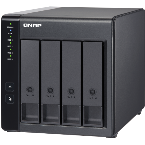 QNAP Direct Attached Storage TR-004 QNAP TR-004 – 4-režna USB Type-C DAS enota s strojno RAID podporo