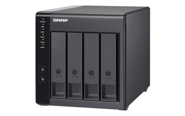 QNAP Direct Attached Storage TR-004 QNAP TR-004 – 4-režna USB Type-C DAS enota s strojno RAID podporo