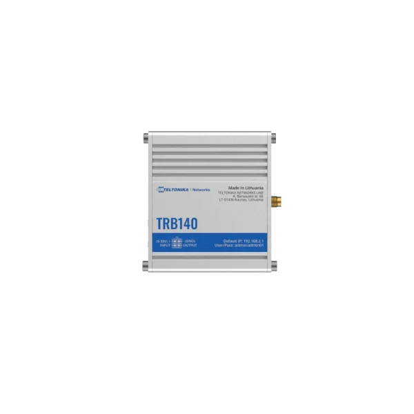 Teltonika TRB140 – industrijski LTE Cat 4 IoT prehod z Gigabit Ethernetom – dodatna slika 1 Teltonika TRB140 – industrijski LTE Cat 4 IoT prehod z Gigabit Ethernetom – dodatna slika 1