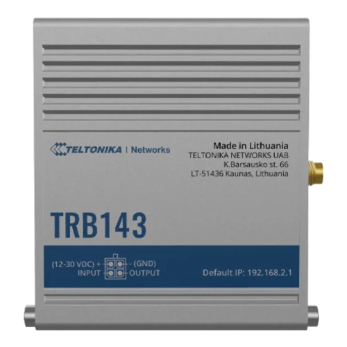 Teltonika M-Bus cellular gateway TRB143 Teltonika TRB143 – industrijski M‑Bus mobilni prehod
