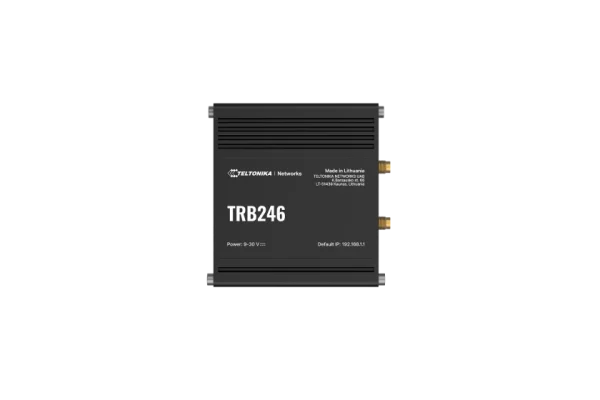 Teltonika industrial IoT gateway TRB246 Teltonika TRB industrial IoT gateway – industrijski mobilni prehod