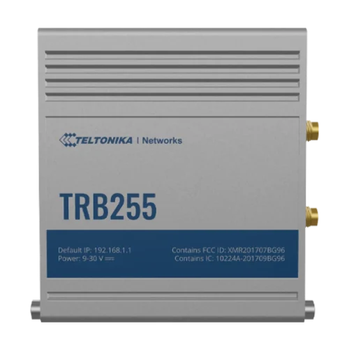 Teltonika industrial M2M LTE gateway TRB255 Teltonika TRB255 – industrijski LTE Cat-M1/NB-IoT M2M prehod