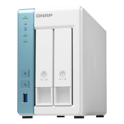 QNAP NAS TS-231K QNAP TS-231K – štirijedrni NAS za dom in osebni oblak