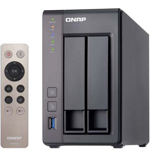 QNAP TS-251+-2G – Intel štirijedrni NAS za virtualizacijo in HDMI