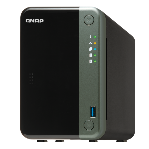 QNAP NAS TS-253D-4G QNAP TS-253D-4G – štirijedrni 1,7 GHz NAS z 2,5GbE
