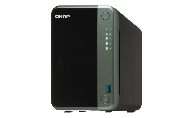 QNAP NAS TS-253D-4G QNAP TS-253D-4G – štirijedrni 1,7 GHz NAS z 2,5GbE