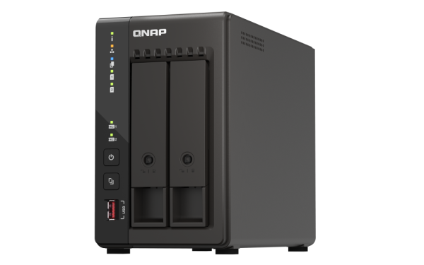 QNAP NAS TS-253E-8G QNAP TS-253E-8G – NAS z 8 GB RAM in dvojnim 2,5GbE