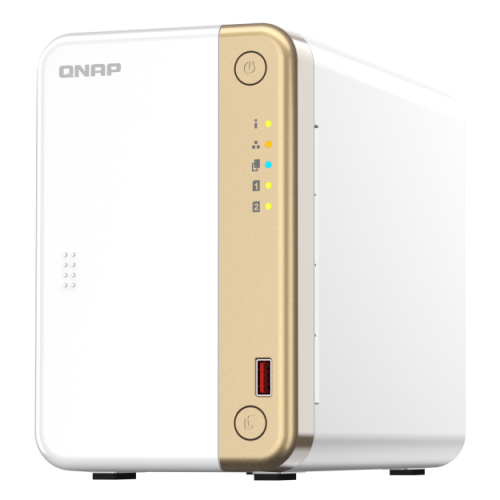 QNAP TS-262-4G – dvojedrni 2,5GbE večpredstavni NAS