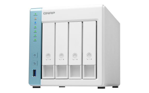 QNAP NAS TS-431P3-2G QNAP TS-431P3-2G – štirijedrni 1,7 GHz NAS z 2,5GbE