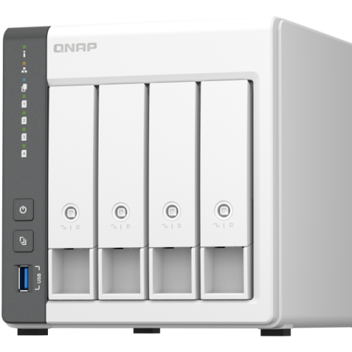 QNAP NAS TS-433 QNAP TS-433eU – NAS za zasebni oblak in domači multimedijski center