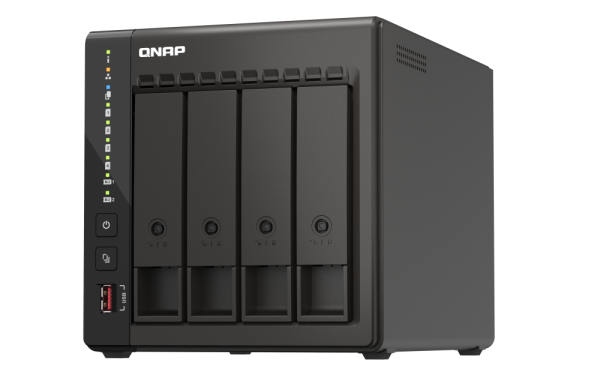 QNAP NAS TS-453E QNAP TS-453E-8G – NAS z 8 GB RAM in dvojnim 2,5GbE
