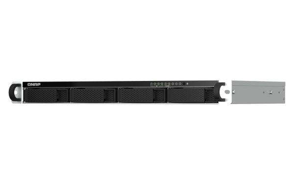 QNAP NAS TS-464EU-8G QNAP TS-464eU-8G – 1U kratki rack NAS z 2,5GbE in M.2 NVMe