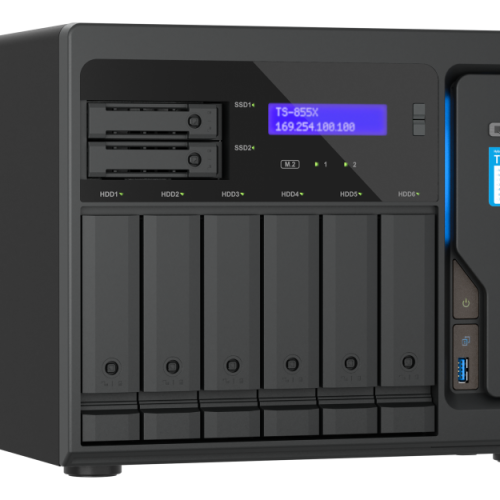 QNAP TS-855X-8G – 8-jedrni 10GbE NAS