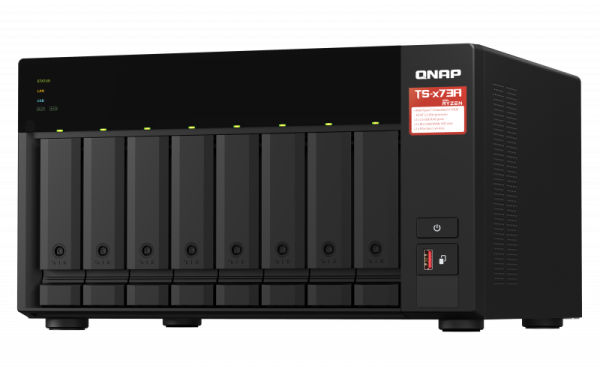 QNAP NAS TS-873A-8G QNAP TS-873A-8G – 2,5GbE NAS z AMD Ryzen in M.2 NVMe