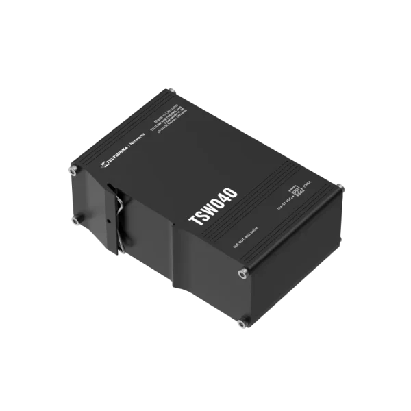 Teltonika TSW040 – 8-portno industrijsko PoE+ stikalo 240 W – dodatna slika 2 Teltonika TSW040 – 8-portno industrijsko PoE+ stikalo 240 W – dodatna slika 2
