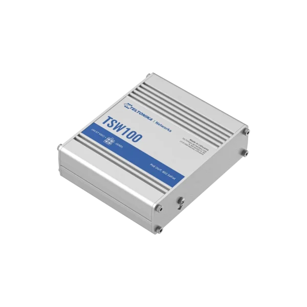 Teltonika TSW100 – 5-portno industrijsko gigabitno PoE+ stikalo – dodatna slika 3 Teltonika TSW100 – 5-portno industrijsko gigabitno PoE+ stikalo – dodatna slika 3