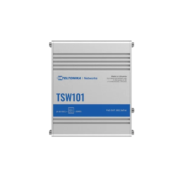 Teltonika TSW101 – 5-portno avtomobilsko gigabitno PoE+ stikalo – dodatna slika 1 Teltonika TSW101 – 5-portno avtomobilsko gigabitno PoE+ stikalo – dodatna slika 1