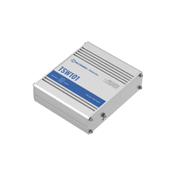 Teltonika TSW101 – 5-portno avtomobilsko gigabitno PoE+ stikalo – dodatna slika 3 Teltonika TSW101 – 5-portno avtomobilsko gigabitno PoE+ stikalo – dodatna slika 3