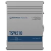 Teltonika industrial unmanaged Gigabit Switch with SFP TSW210 Teltonika TSW210 – industrijsko gigabitno stikalo z 2× SFP