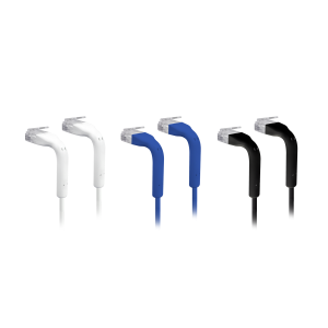 Ubiquiti UniFi Patch Cable Black – črn ultra-tanek RJ45 kabel 0,3 m
