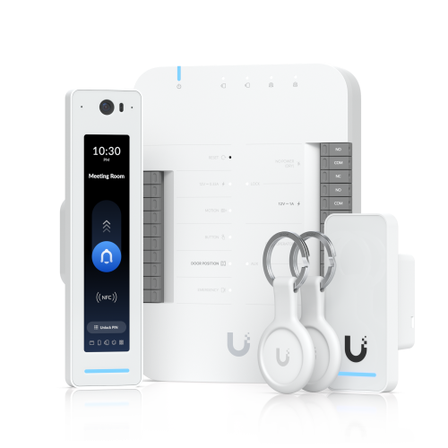 Ubiquiti Door Access G2 Starter Kit Pro Ubiquiti G2 Starter Kit Pro – komplet nadzora dostopa za ena vrata in dva čitalnika