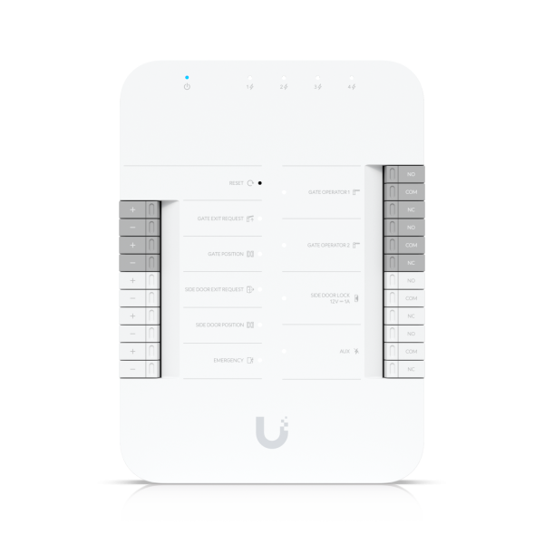 Ubiquiti Access Gate Hub Ubiquiti UniFi Access Gate Hub – krmilnik dostopa za vrata in zapornice
