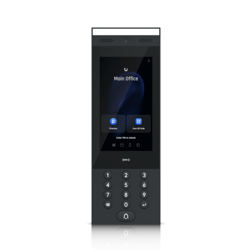 Ubiquiti Door Access Intercom Ubiquiti Access Intercom – notranji/zunanji domofonski terminal