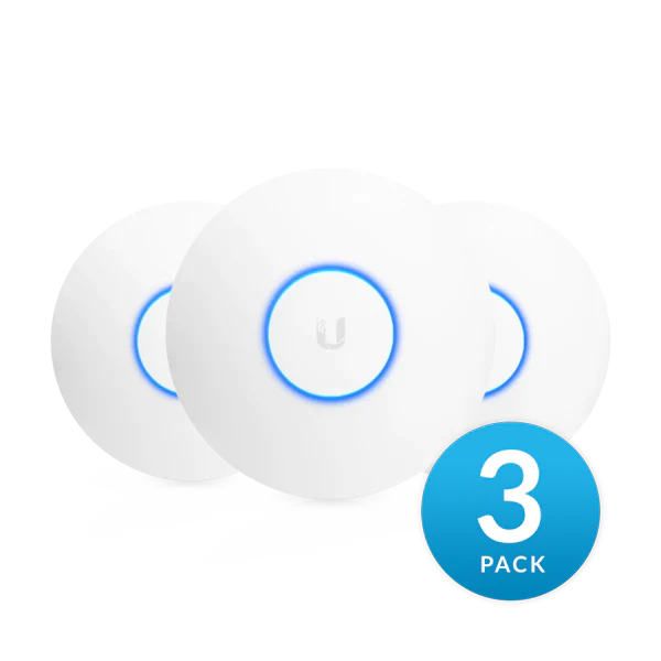 Ubiquiti Access Point nanoHD 3-pack Ubiquiti UniFi nanoHD – 802.11ac Wave 2 dostopna točka – paket 3 kosov
