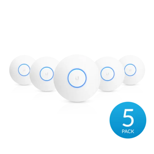 Ubiquiti Access Point nanoHD 5-pack Ubiquiti UniFi nanoHD – 802.11ac Wave 2 dostopna točka – paket 5 kosov