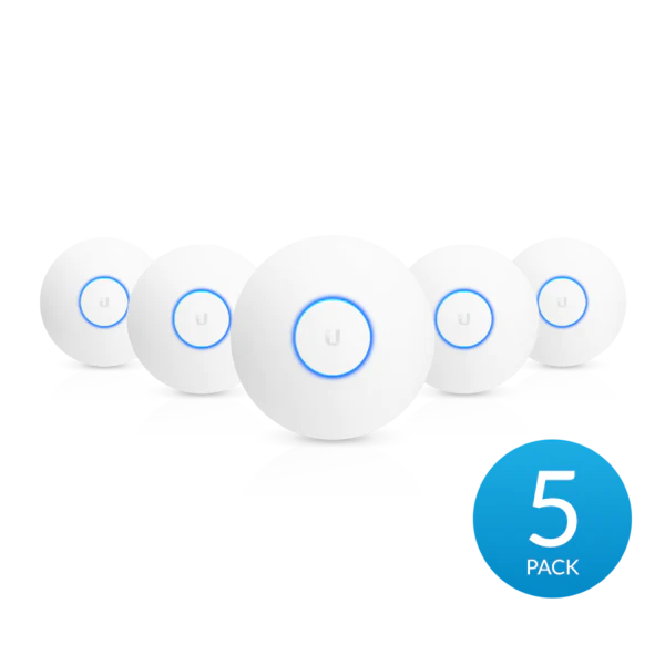 Ubiquiti Access Point nanoHD 5-pack Ubiquiti UniFi nanoHD – 802.11ac Wave 2 dostopna točka – paket 5 kosov