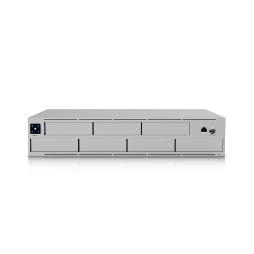 Ubiquiti UNAS Pro Ubiquiti UNAS Pro – 2U rack NAS s 7 režami in 10 Gb/s