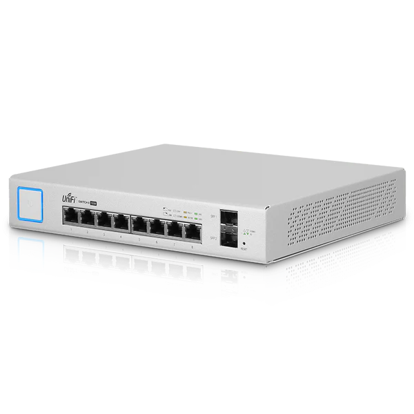 Ubiquiti Switch 8 PoE (150W) Ubiquiti UniFi Switch 8 PoE 150W – Layer 2 stikalo