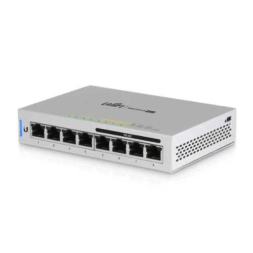 Ubiquiti Switch 8 PoE (60W) Ubiquiti UniFi Switch 8 PoE 60W – 8-portno PoE stikalo