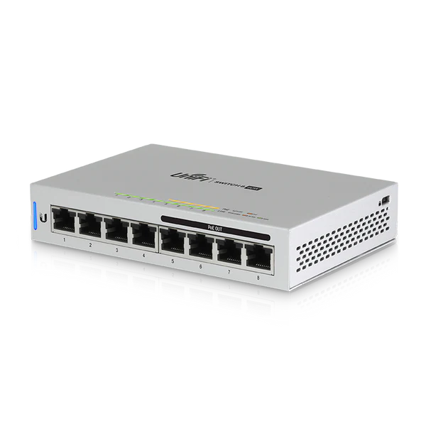 Ubiquiti Switch 8 PoE (60W) Ubiquiti UniFi Switch 8 PoE 60W – 8-portno PoE stikalo