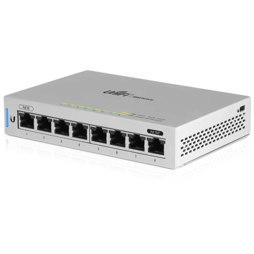 Ubiquiti UniFi Switch 8 – 8-portno Gigabit PoE stikalo