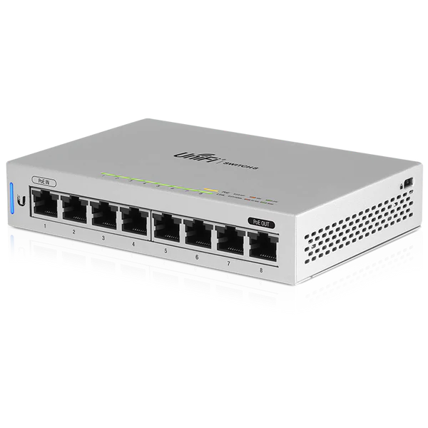 Ubiquiti Switch 8 Ubiquiti UniFi Switch 8 – 8-portno Gigabit PoE stikalo