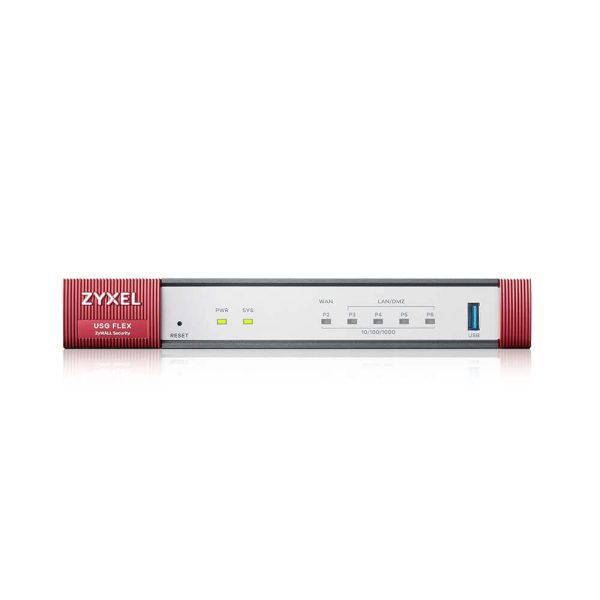 Zyxel USGFLEX100-EU0112F Version 2 Firewall Zyxel USG FLEX 100 V2 – požarni zid z večplastno zaščito