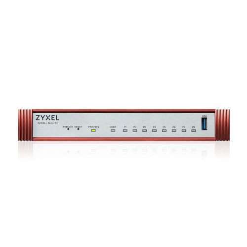 Zyxel USGFLEX100H-EU0102F USG FLEX 8 GbE Firewall Zyxel USG FLEX 100H – požarni zid z 8× GbE in USB