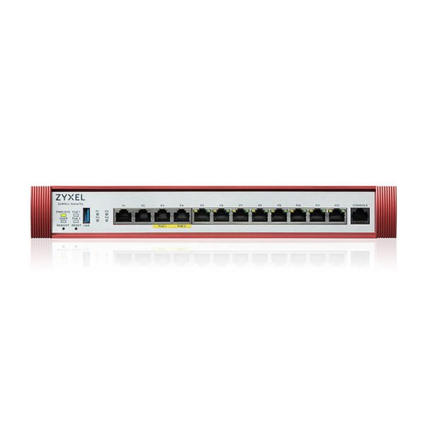 Zyxel USGFLEX500H-EU0101F 8x1G 4x2.5G 2xPoE+ 1xSFP Firewall Zyxel USG FLEX 500H – poslovni požarni zid z VPN in UTM