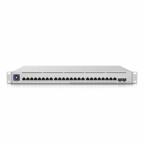 Ubiquiti Switch Enterprise 24 PoE Ubiquiti UniFi Enterprise 24 PoE – 24-portno Layer 3 2,5 GbE PoE+ stikalo