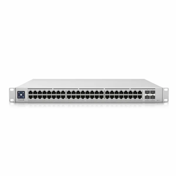 Ubiquiti UniFi Enterprise 48 PoE – 48-portno Layer 3 2,5 GbE PoE+ stikalo – dodatna slika 1 Ubiquiti UniFi Enterprise 48 PoE – 48-portno Layer 3 2,5 GbE PoE+ stikalo – dodatna slika 1